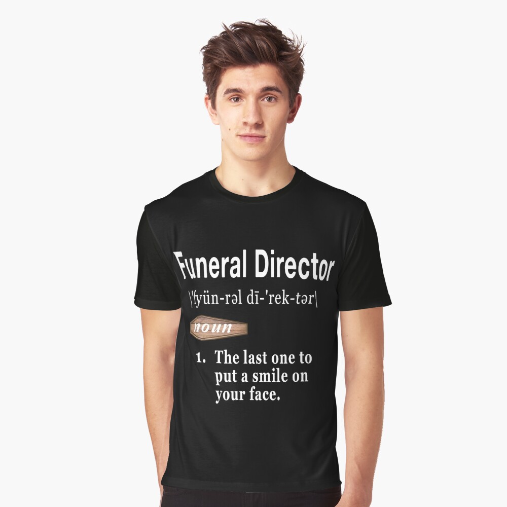 Details about   Angel Disguised As Funeral Director Standard Unisex T-shirt