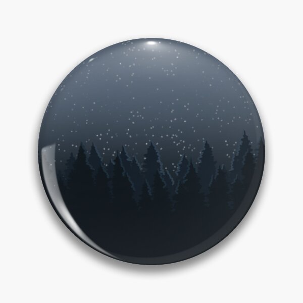 Item preview, Starry sky above a forest designed and sold by AlmightyClaire.