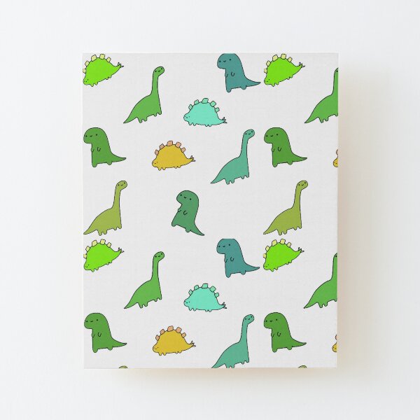 dino pack Wood Mounted Print