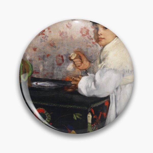 Item preview, Edgar Degas - Portrait of Mlle. Hortense Valpinçon designed and sold by Impressionist Masters.