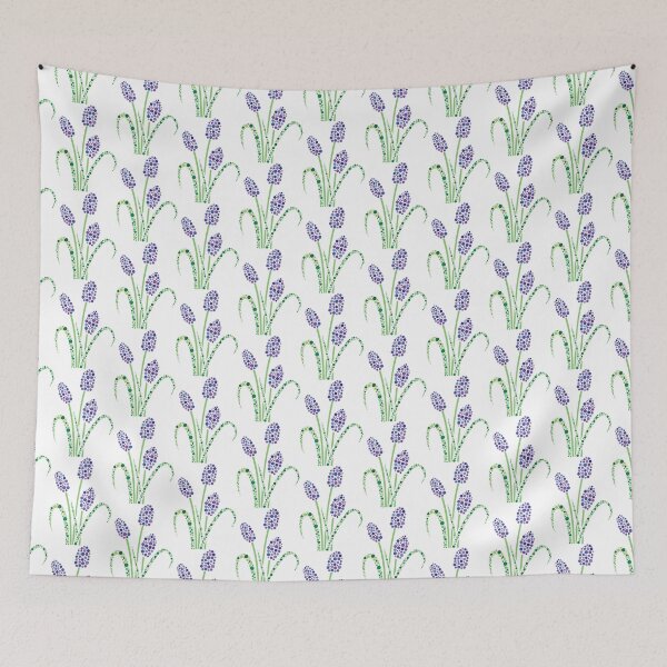 Item preview, Grape Hyacinth Dot Flower designed and sold by kjeppson.