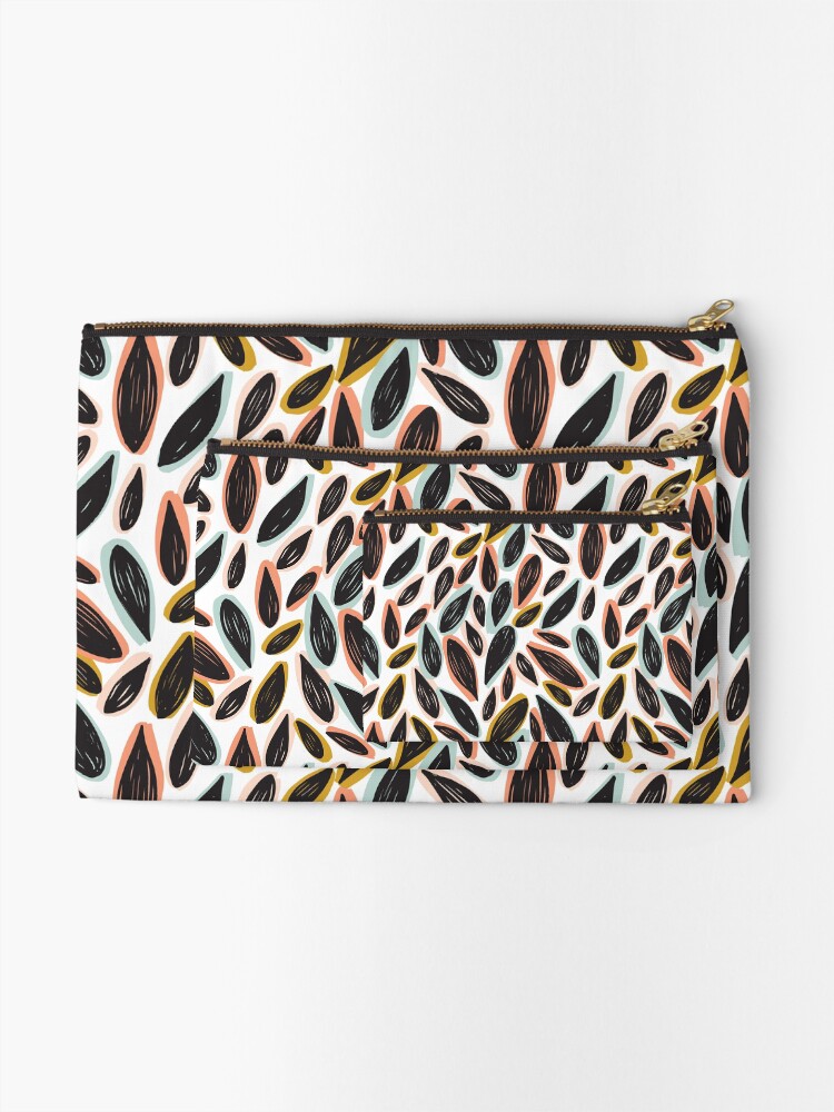 Thumbnail 2 of 4, Zipper Pouch, Abstract Pattern designed and sold by cdmarchant.