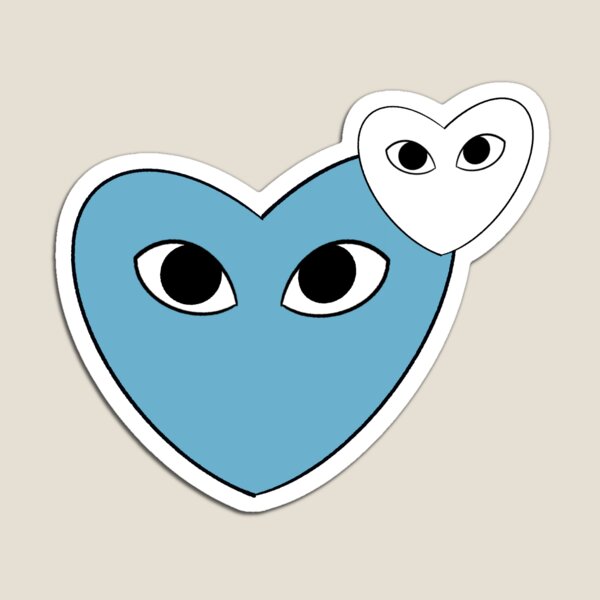 cdg blue heart