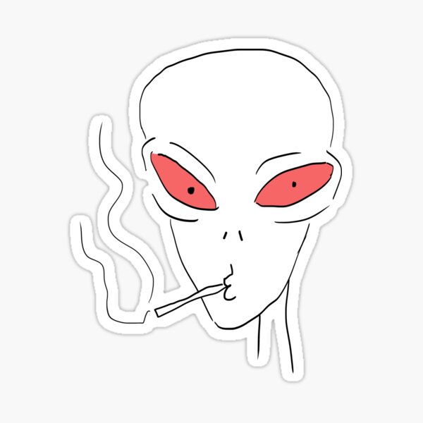 stoned alien doll