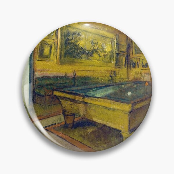 Item preview, Edgar Degas - Billiard Room at Ménil-Hubert designed and sold by Impressionist Masters.
