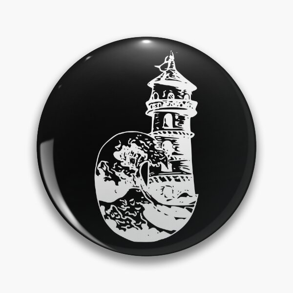Item preview, Lighthouse storm wave designed and sold by TShirtsByMs.