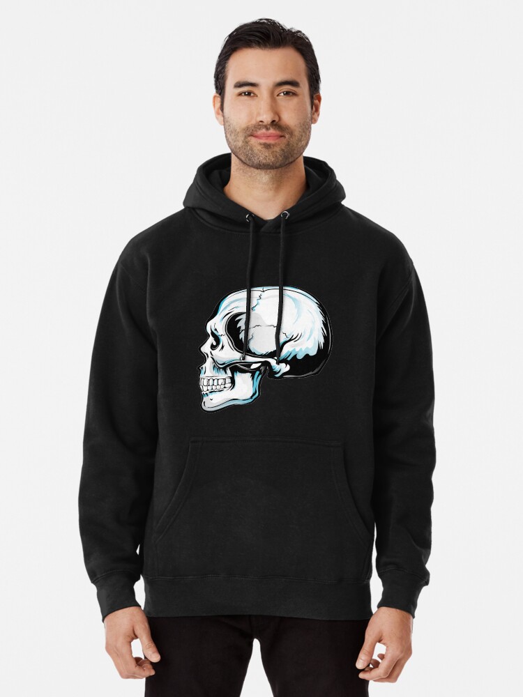 Download Side View Skull Pullover Hoodie By Ryaneliz91 Redbubble