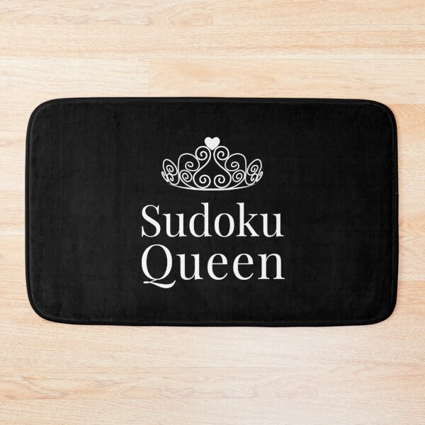 Item preview, Sudoku Queen Brain Game Puzzle Master Fun Player Gift Idea designed and sold by TmoT.