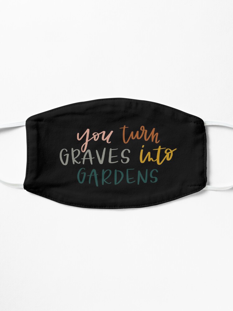 Alternate view of Graves Into Gardens Mask