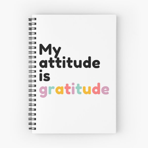 Item preview, Gratitude quote | My attitude is gratitude designed and sold by TheSelfLoveClub.