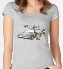 Doc Brown Women's Fitted Scoop T-Shirt