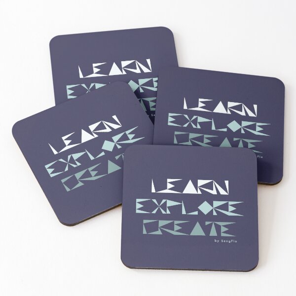 Item preview, Learn Explore Create designed and sold by Sengflo.