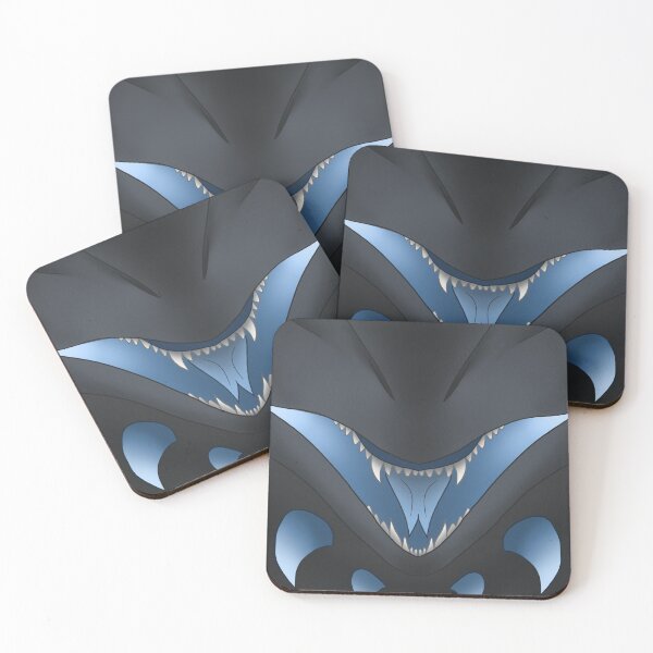 Item preview, Black and Blue Dragon Mouth designed and sold by BlueFox012.