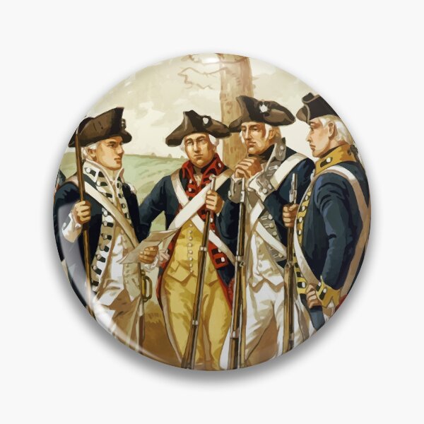 Aperçu de l'œuvre Infanterie de la guerre d'indépendance créée et vendue par warishellstore.