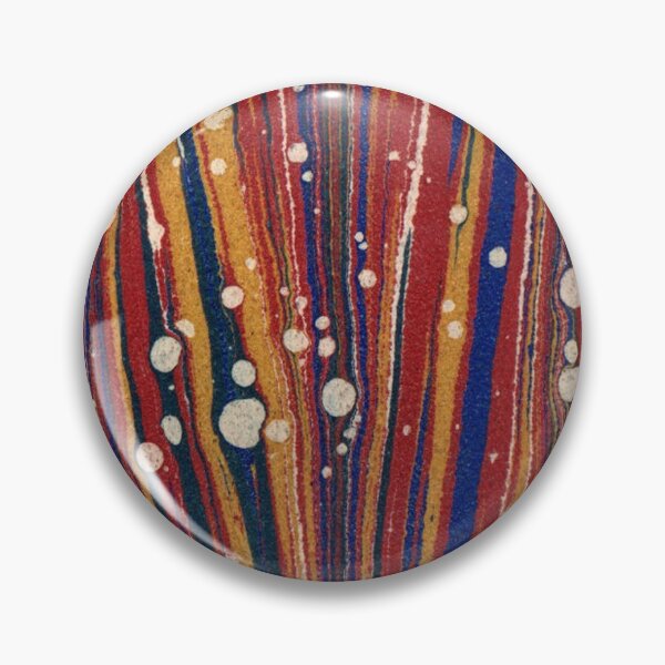 Artikelvorschau, Antique Marbled Paper Blue White Red Yellow entworfen und verkauft von Pixelchicken.