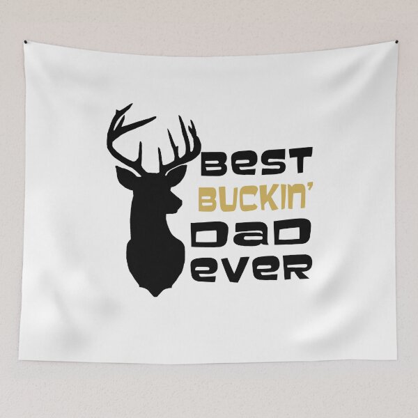 Item preview, BEST BUCKIN DAD EVER  designed and sold by AnimaLovers.