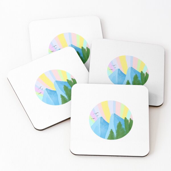 Item preview, Mountain scene stickers designed and sold by Kitkat0001.