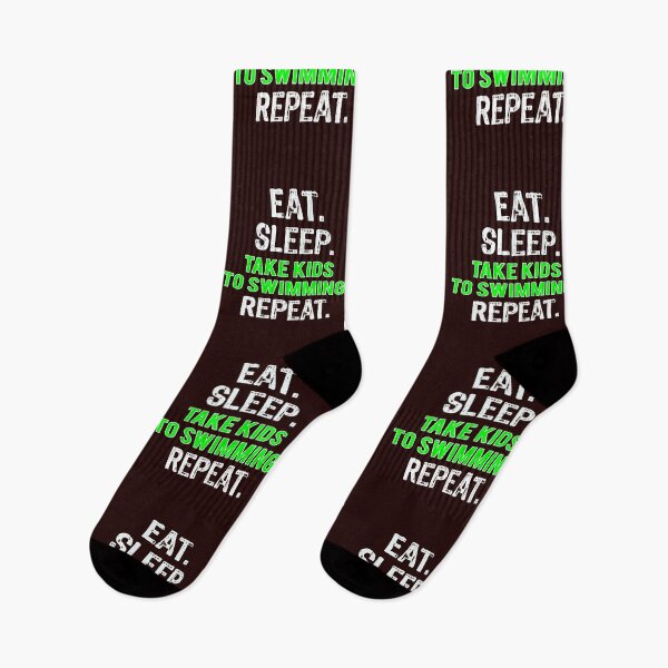 Item preview, Funny eat sleep take kids swimming parent gift designed and sold by LGamble12345.