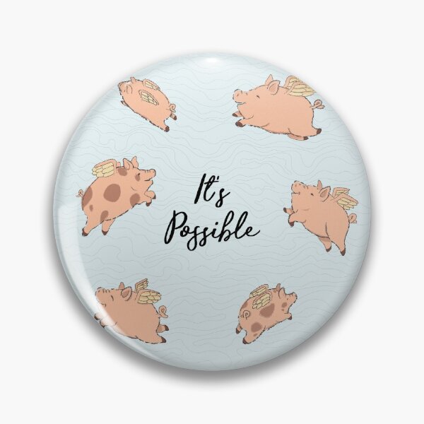 Item preview, It's Possible Flying Pigs designed and sold by kjeppson.