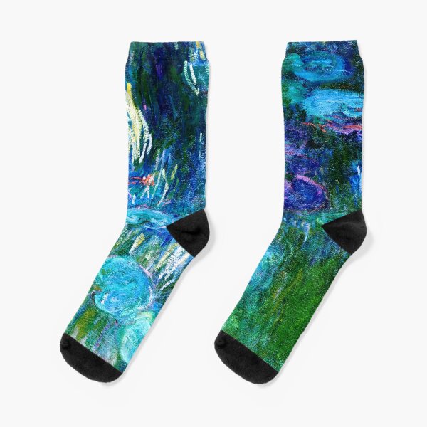 Item preview, Water Lilies Claude Monet Fine Art Print designed and sold by Vicky Brago-Mitchell®.