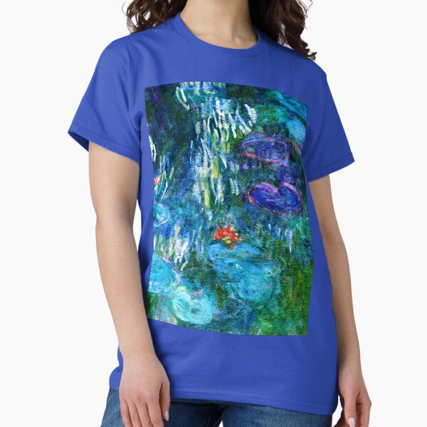 Item preview, Water Lilies Claude Monet Fine Art Print designed and sold by Vicky Brago-Mitchell®.