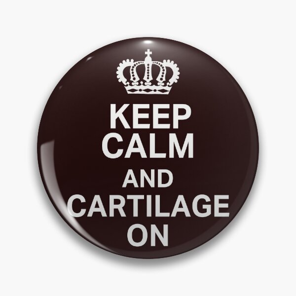 Item preview, Top Fun Knee Surgery Keep Calm and Cartilage on Gift designed and sold by LGamble12345.