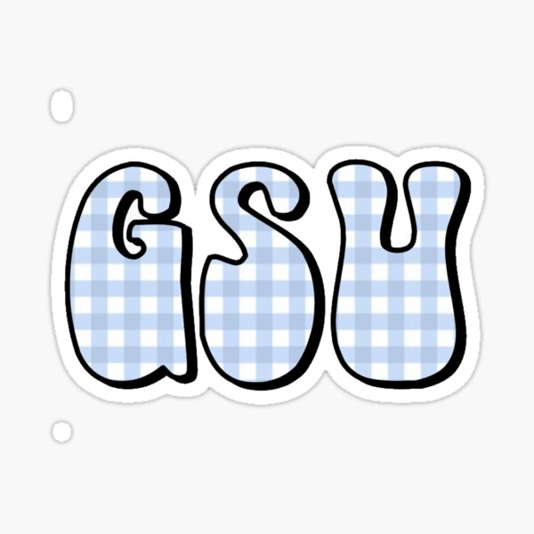 Item preview, GSU Gingham designed and sold by Savannah Silbernagel.