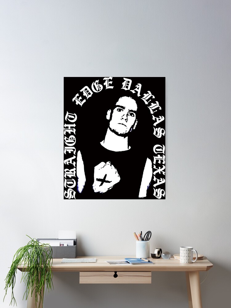 Thumbnail 1 of 3, Poster, Straight Edge Dallas Texas designed and sold by greenarmyman.