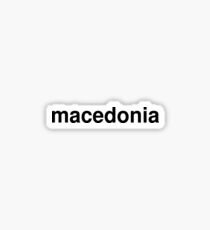 macedonia Sticker