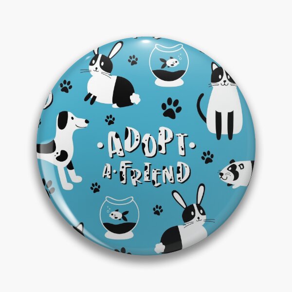 Item preview, Adopt a Friend designed and sold by robyriker.