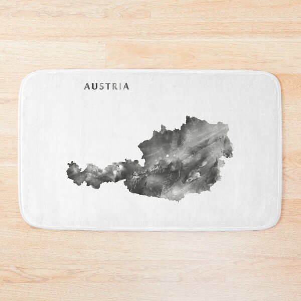Item preview, Austria Map designed and sold by MonnPrint.