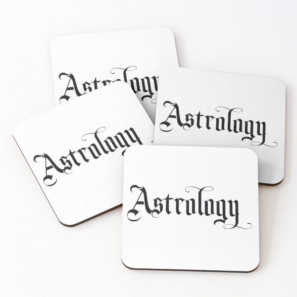 Item preview, Astrology Gothic Letters designed and sold by xesed.