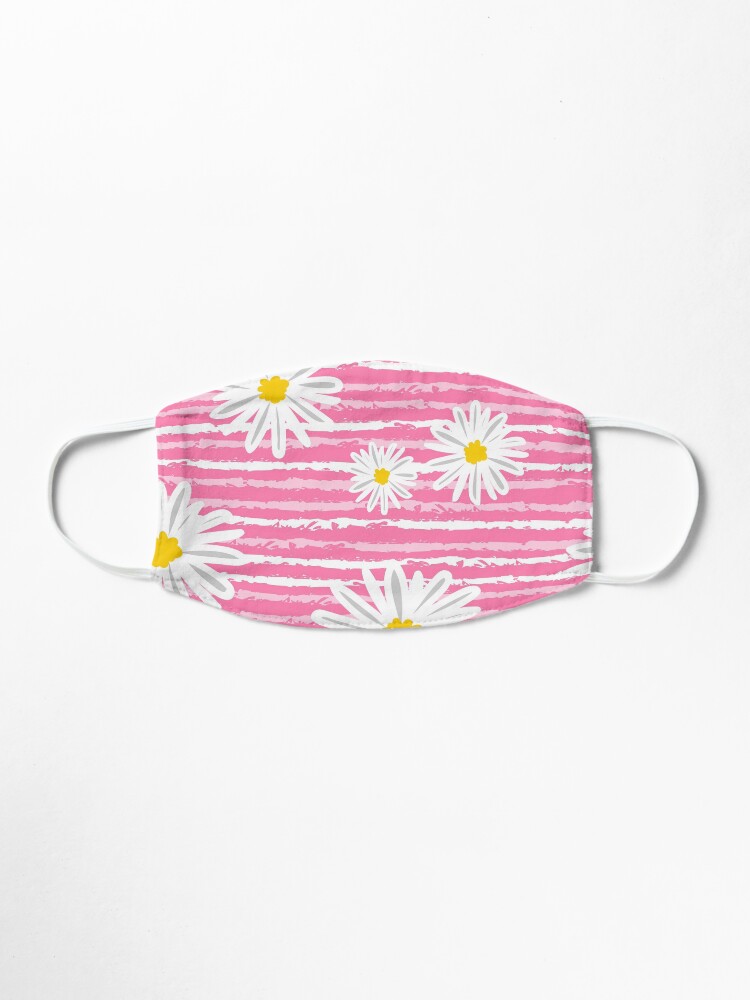 Alternate view of Everything Is Coming Up Pink Daisies™ Mask