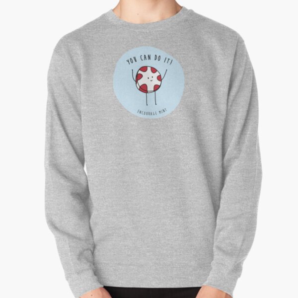 encourage mint Pullover Sweatshirt
