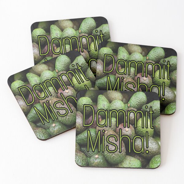 Item preview,  Dammit misha! Avocado version  designed and sold by Imperioimpala.
