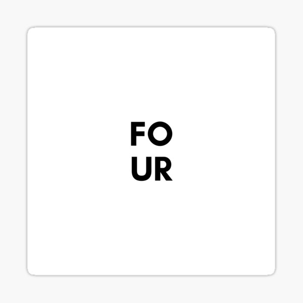 Item preview, Enneagram Four Simplistic Logo designed and sold by rdvisual.