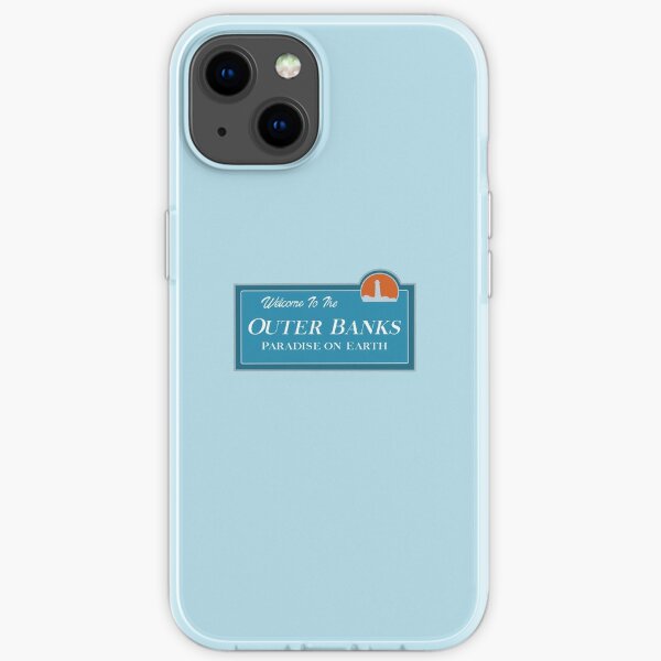 Outer Banks Road Sign  iPhone Soft Case