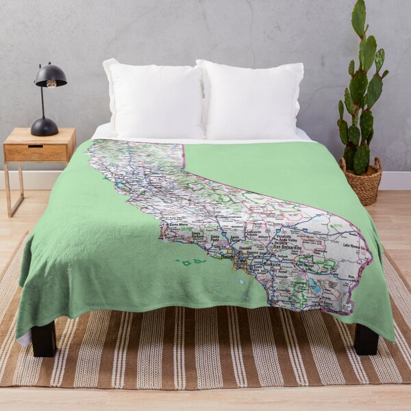 Item preview, California Roadmap designed and sold by Havocgirl.