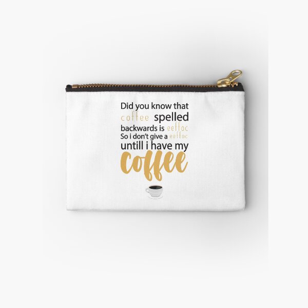 Item preview, Coffee Spelled Backwards Is Eeffoc : Funny Sarcastic Coffee Lover designed and sold by Tweizy.