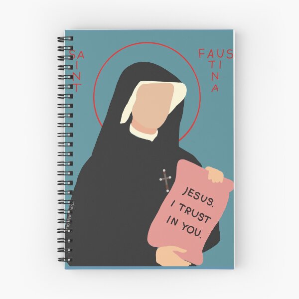 Item preview, St. Faustina designed and sold by Brooke Therese.