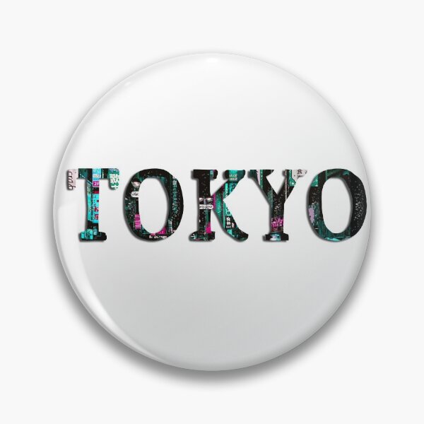 Item preview, Tokyo City - Blue & Magenta designed and sold by FRD-ArtDesign.