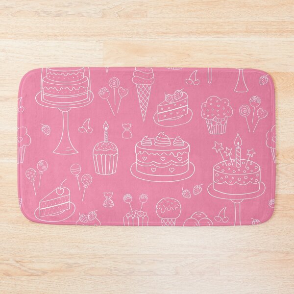 Item preview, Hot Pink Dessert Print  designed and sold by newburyboutique.