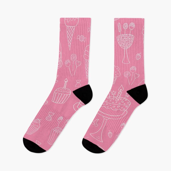 Item preview, Hot Pink Dessert Print  designed and sold by newburyboutique.