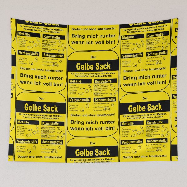 Item preview, The yellow bag designed and sold by Droffdruck.
