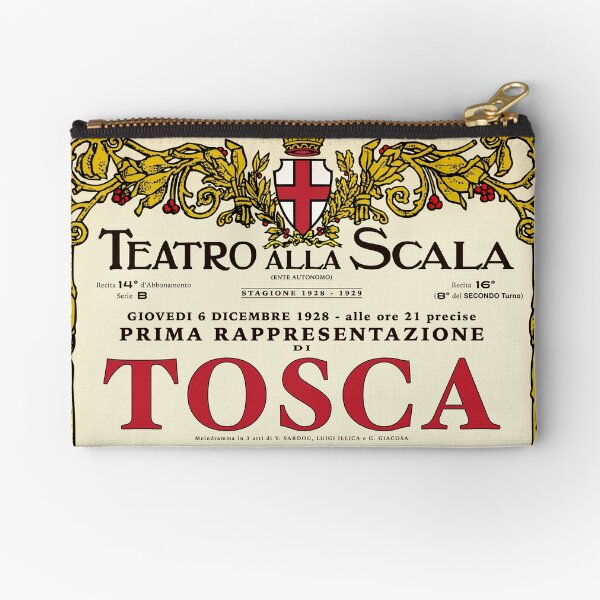 Item preview, Vintage-Style La Scala Tosca Opera Poster designed and sold by travelwitheric.