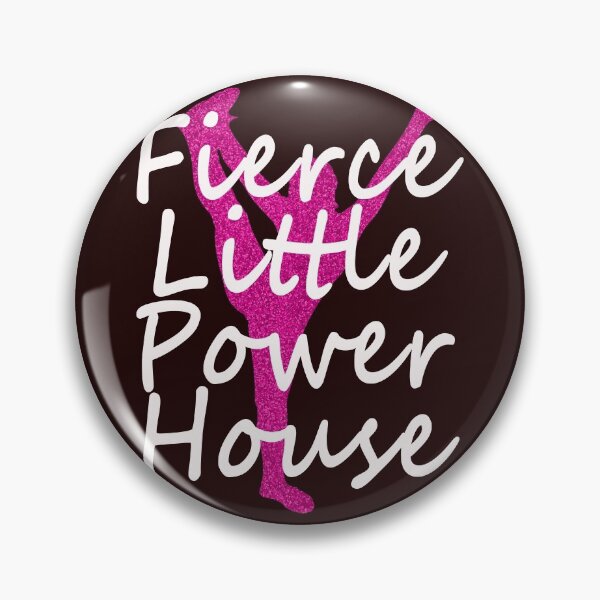 Item preview, Awesome Fierce Little Powerhouse Cheer Gift for Girls designed and sold by LGamble12345.