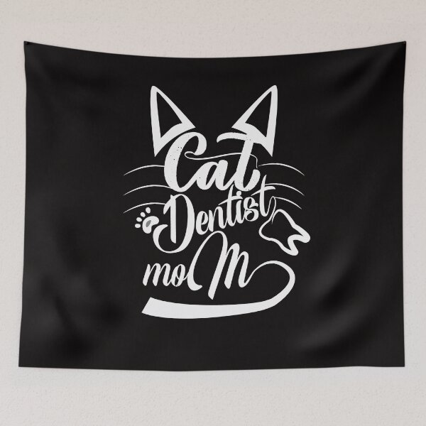 Artikelvorschau, Lustige Zahnarztmutter Geschenke Katze Mutter T-Shirt entworfen und verkauft von mohmmed22.