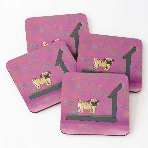 Item preview, pug on the treadmill designed and sold by rebmelkon.