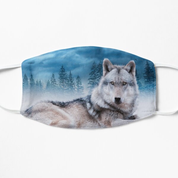 Wild Wolf Face Masks Redbubble - help our wolves live group logo arctic wolf roblox