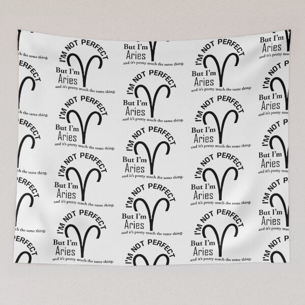 Item preview, I'm not perfect but I'm Aries designed and sold by Cropfactorgroup.